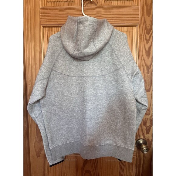 Nike Sportswear Tech Fleece Windrunner Hoodie Heather Grey Size M FB7921-063 - Picture 7 of 9